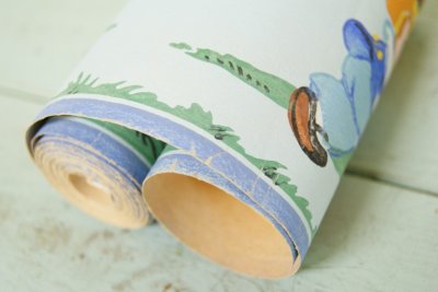 画像4: 320cm 未使用☆ビンテージ・トリムボーダーテープ☆マザーグース