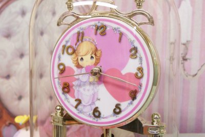 画像3: 2003年　箱付　未使用　 Precious Moments☆プレシャスモーメンツ　ドーム型クロック☆ジャンク品