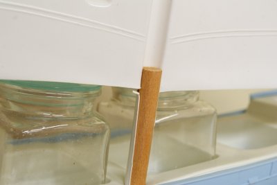 画像11: レア！50s 箱入り☆Karoff ビンテージ　ベビーナーサリージャー＆ヨットトレイセット☆