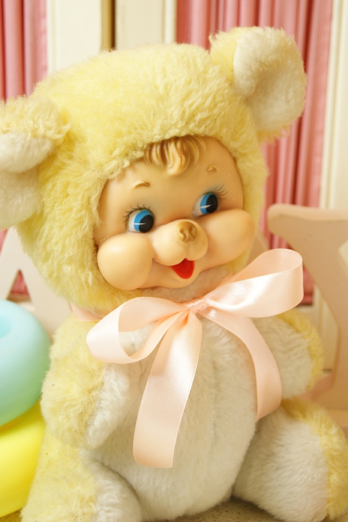 ラバーフェイスド―ル ヴィンテージ ネコ Kitty ラシュトン - おもちゃ/人形