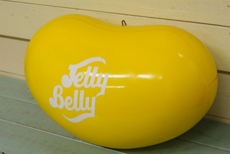 ビンテージ Jelly Belly ストアサイン ネイビー-