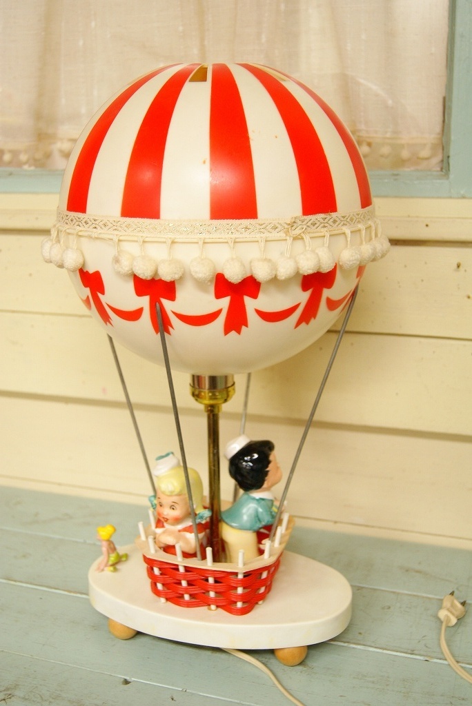 アンティーク】気球ライト 気球ランプ - アンティーク/コレクション